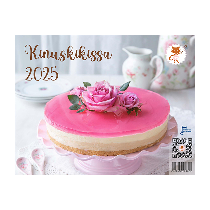 Kinuskikissan seinäkalenteri 2025
