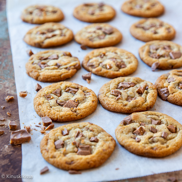 Daim Chip Cookies
