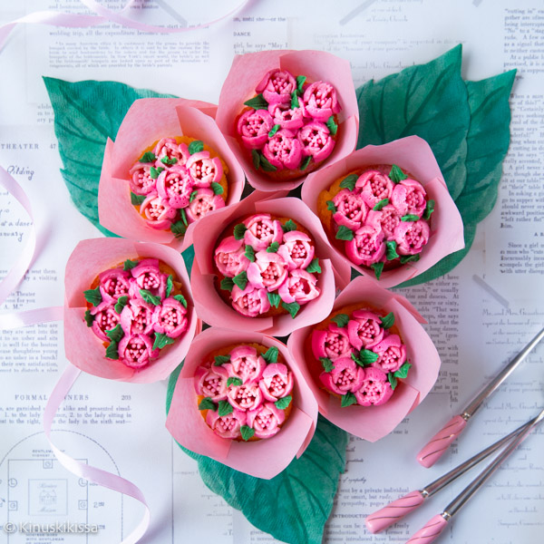 Tulppaanimuffinssit